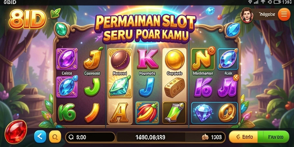 Tampilan gameplay Slot yang menarik dan mengasyikkan di 8ID.