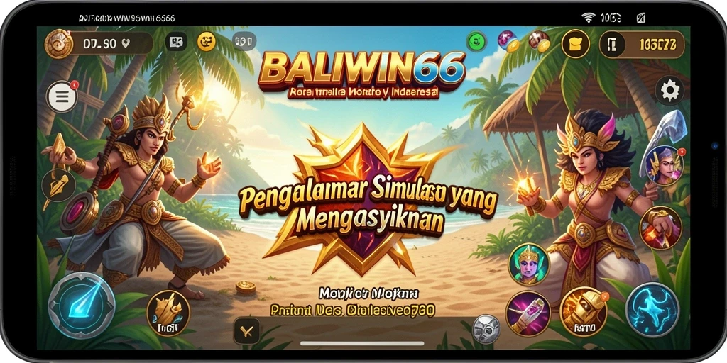 Tangkapan layar gameplay BALIWIN66 menampilkan pengalaman simulasi yang mendalam.