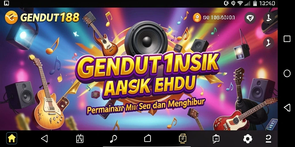 Tampilan gameplay GENDUT188 yang dinamis dan penuh warna.