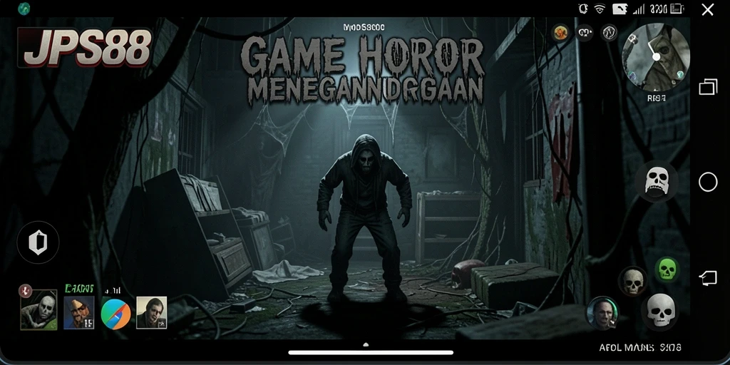 Tampilan gameplay JPS88 yang menakutkan dan mendebarkan.