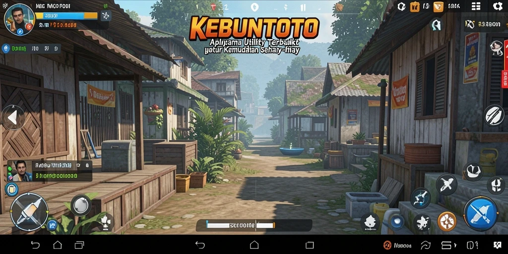 Tampilan antarmuka KEBUNTOTO yang sederhana dan efektif.