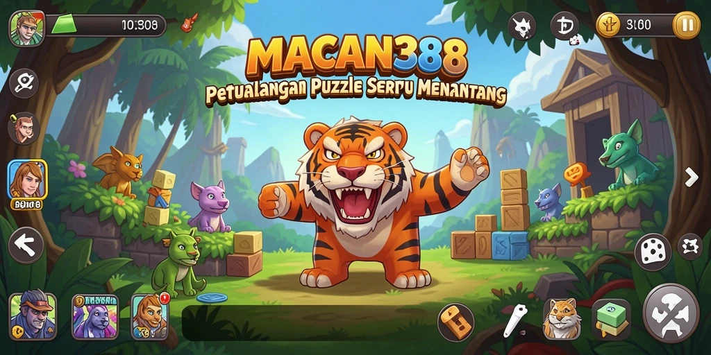 Tampilan gameplay menarik dari <strong>MACAN388</strong> dengan berbagai puzzle menantang.