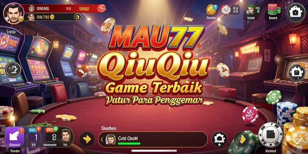 Tampilan gameplay QiuQiu yang mendebarkan di MAU777.