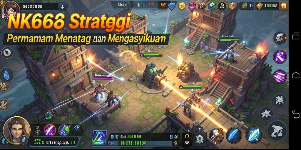 Gameplay NK666 menunjukkan strategi dan taktik yang mendebarkan.