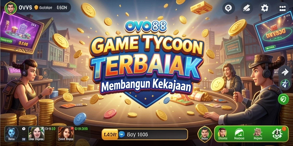 Gameplay OVO88 yang menarik saat membangun kerajaan bisnis.