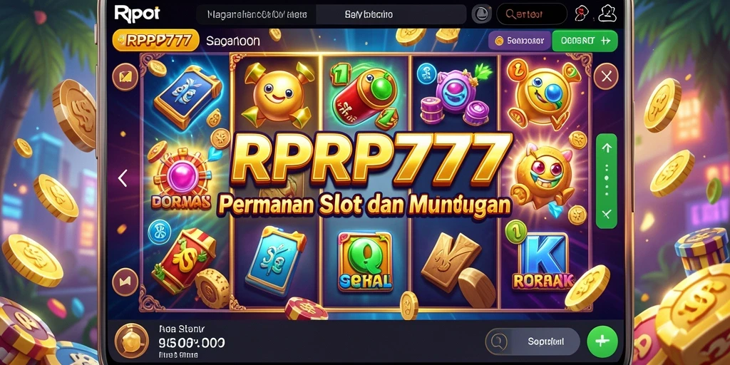 Tampilan gameplay Slot yang menarik dan penuh warna.