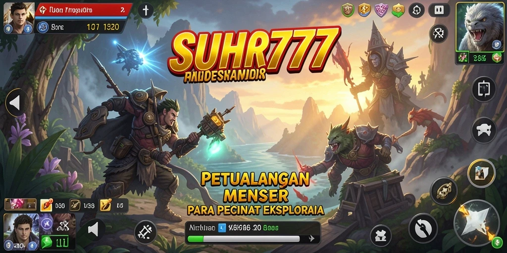 Gameplay seru dan menantang di SUHU777 saat menjelajahi dunia petualangan.