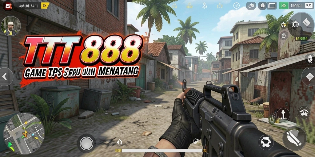 Screenshot gameplay TTT888 menampilkan aksi pertempuran yang memukau.