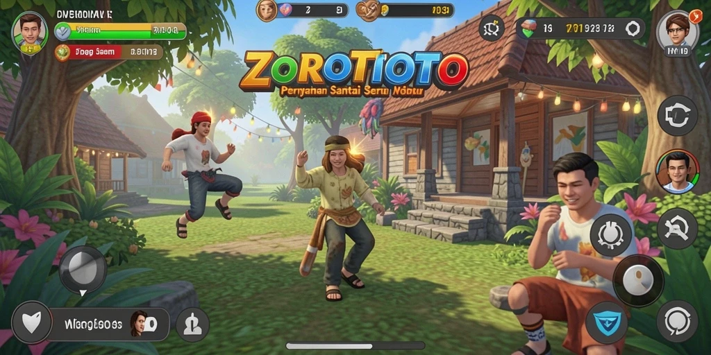 Tampilan gameplay ZOROTOTO yang seru dan menarik.